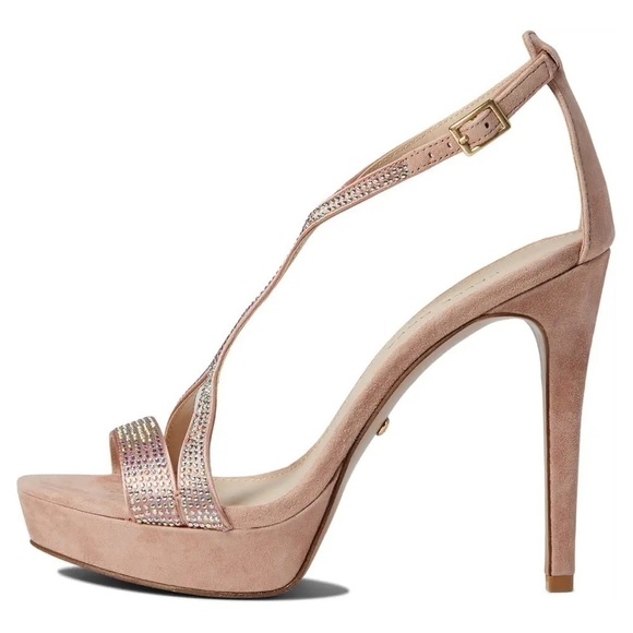 Pelle Moda Onora High Heel Sandals in blush - Picture 3 of 16